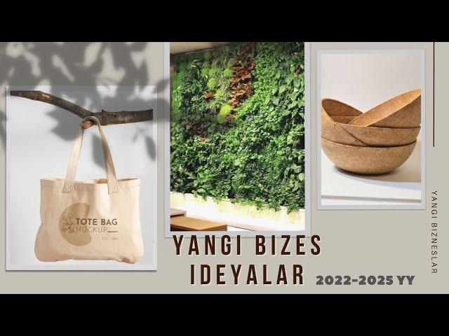 YEVROPADAN TOP-3 YANGI BIZNES G'OYALAR! | TOP 3 NEW BUSINESS IDEAS