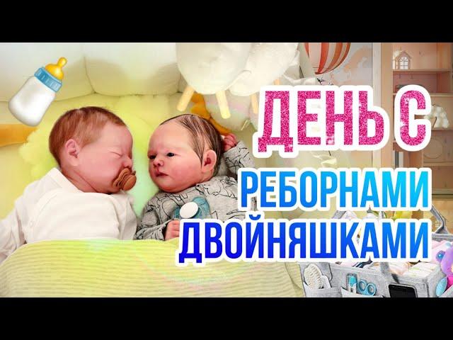 Ролеплей с реборнами двойняшками Луи и Дэвидом Roleplay with reborn twins Louis and David