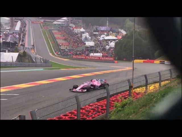 Sergio Perez Drift At Spa  | #Shorts