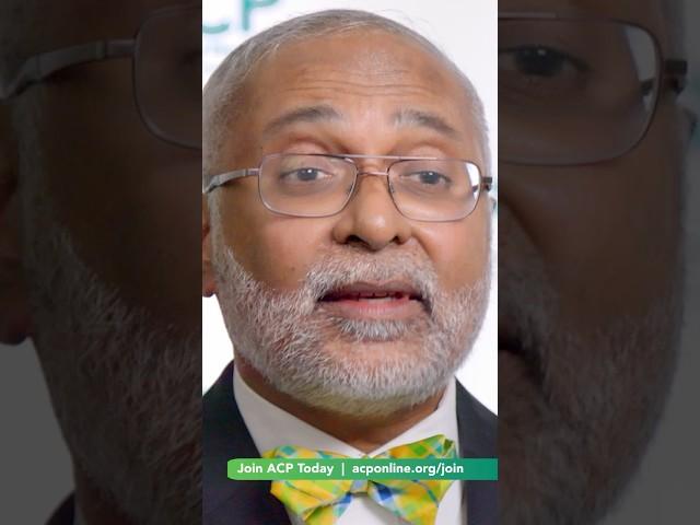Discover Why Dr. Abraham Values His ACP Membership
