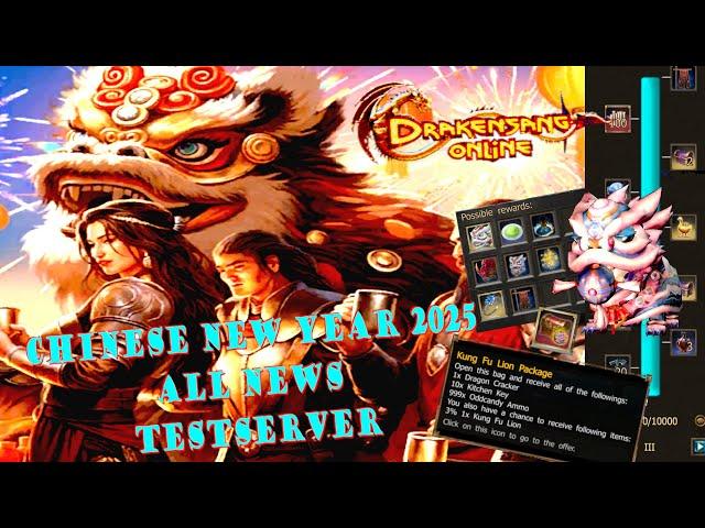 Drakensang Online | CHINESE NEW YEAR 2025 Renovated - All News From Testserver | #drakensangonline