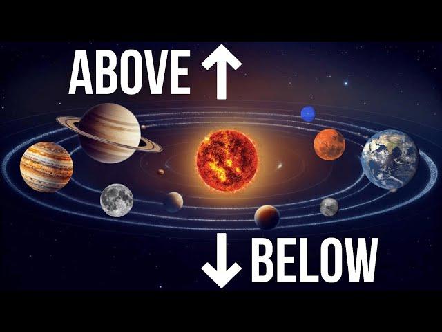 What's Actually Above And Below Our Solar System