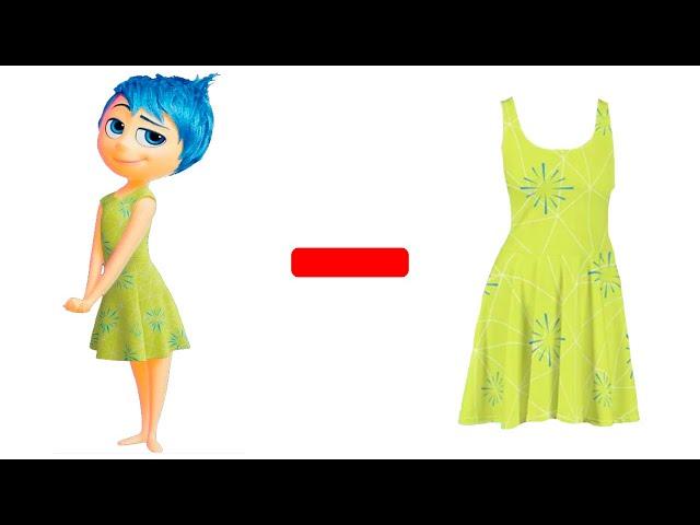 JOY - DRESS = ??? Inside in out 2 Animation