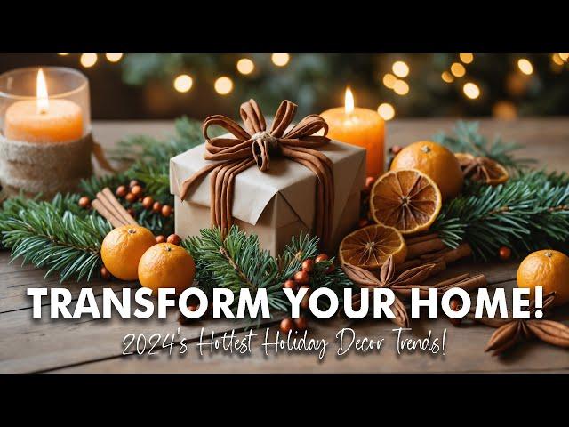 Holiday Decorating Ideas 2024: Budget Friendly, Eco Friendly & Glam Christmas Home Decor