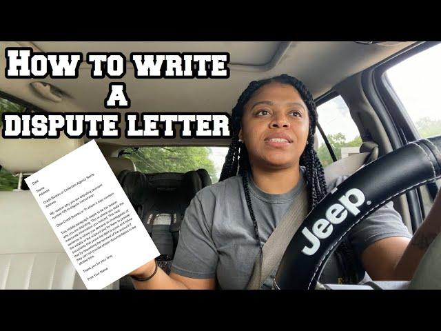 HOW TO WRITE A DISPUTE LETTER + TIPS ‼️ | CREDIT REPAIR | LifeWithMC