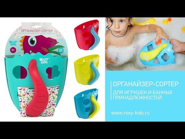 Органайзер-сортер DINO ROXY-KIDS. Видеообзор