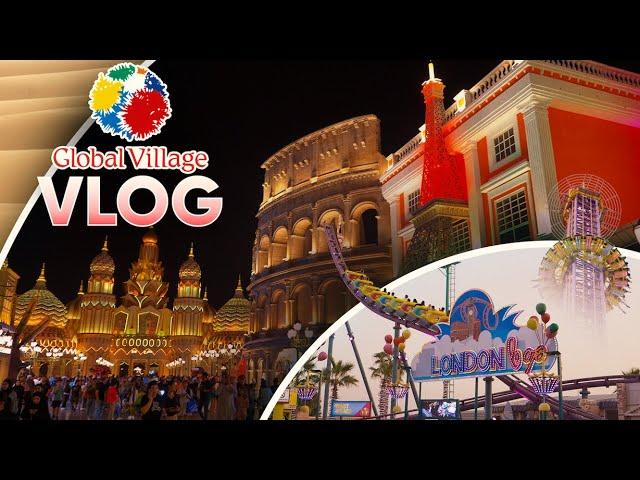 Visiting the Most Over the Top Theme Park EVER! Global Village in Dubai | Coastin' the Desert Ep. 2