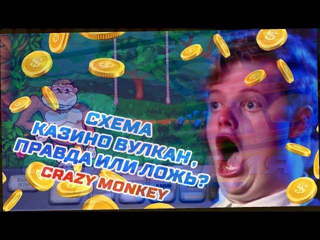 СХЕМЫ КАЗИНО ВУЛКАН / КАК ВЫИГРАТЬ НОВИЧКУ В КАЗИНО ВУЛКАН? /  АВТОМАТ CRAZY MONKEY