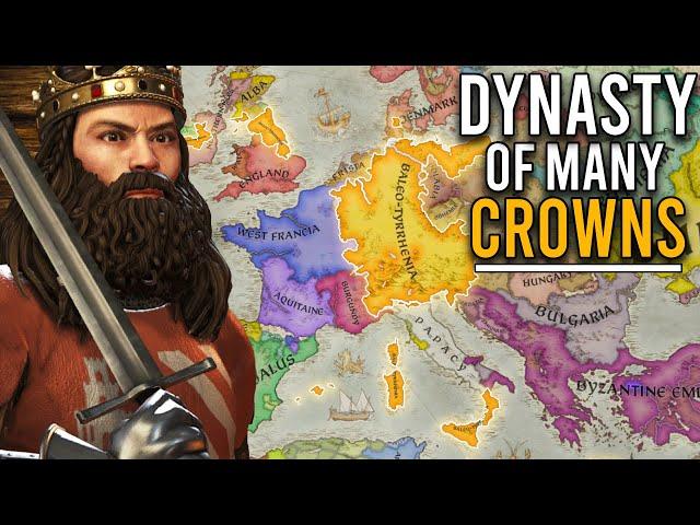 DOMINATING Europe to make the MOST POWERFUL Dynasty in CK3