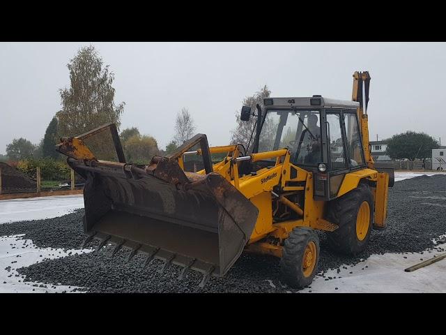 jcb 3cx 1989 sitemaster grey cab