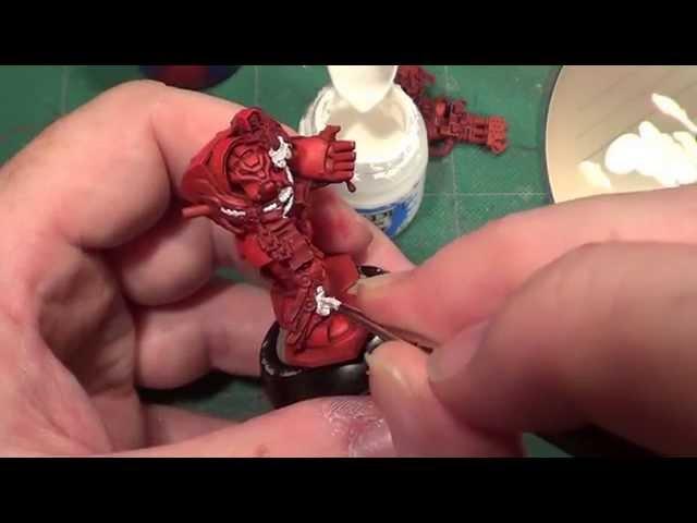 Space Hulk: Painting Heavy Flamer Terminator Prt 2