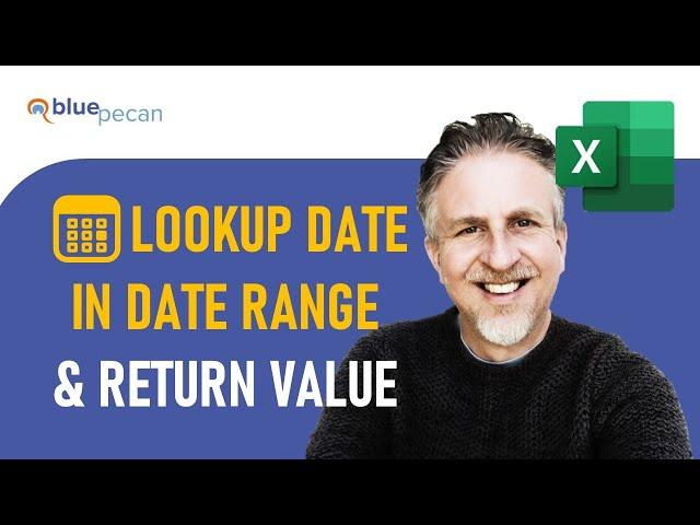 Excel Lookup By Date | If Date is Between Two Dates then Return Value | If Date is Between Range