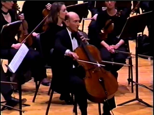 Dvorak Cello Concerto - Jules Eskin, Boston Civic Symphony (and birthday surprise at the end)