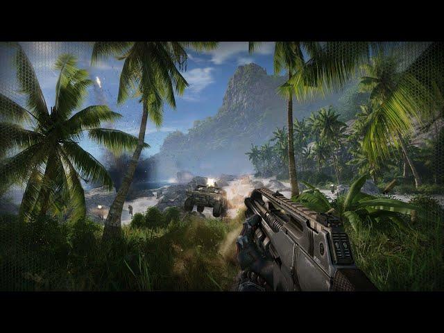 Прохождение Crysis Remastered #3 - Танковые Бои