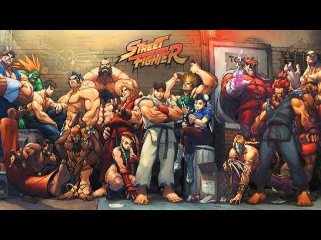 Street Fighter Trilogy/Legacy Full Game Movie (HD)