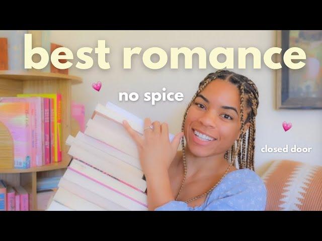 the best romance books *no spice*