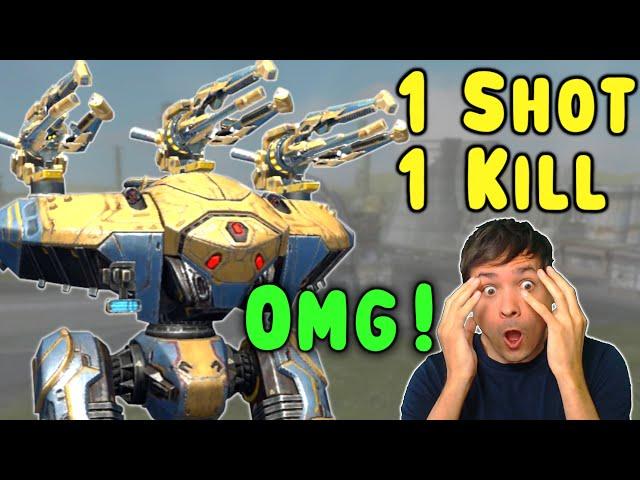 New ONE HIT KILL STRIKER SHARANGA MAX War Robots 7.0 Titan Gameplay WR