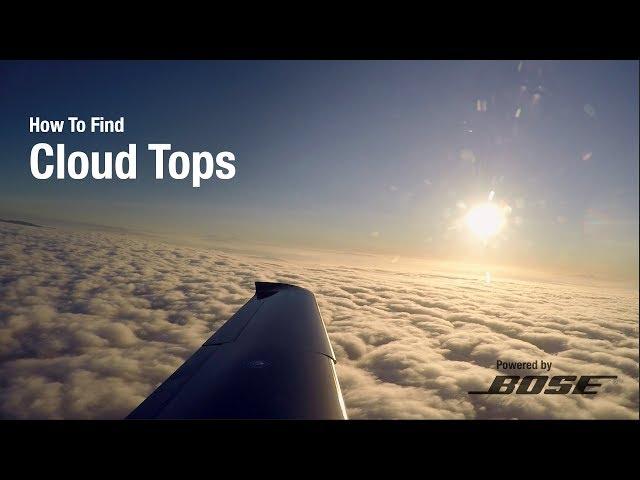 How To Find Cloud Tops On An IFR Flight