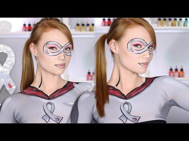 Comic Book Superhero Makeup Tutorial (The Injector!)