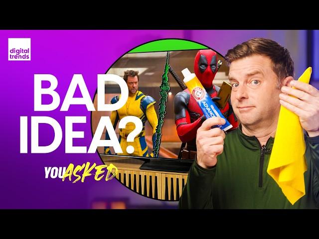 Can You Fix a Scratched TV? | You Asked Ep. 81