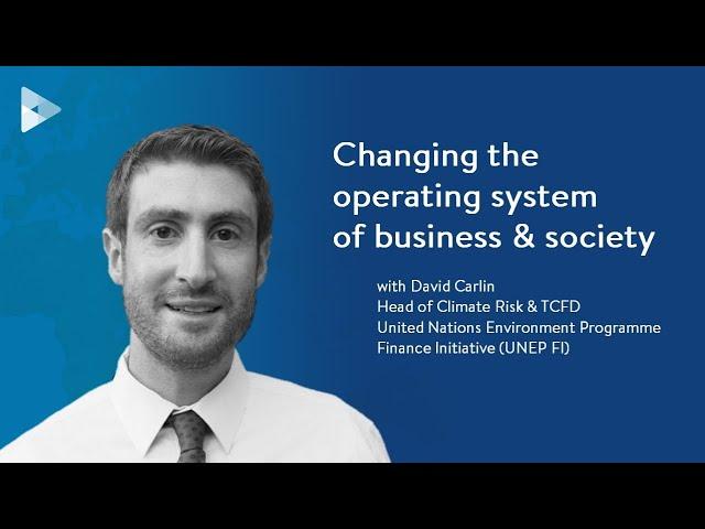 David Carlin | Changing the operating system of business & society