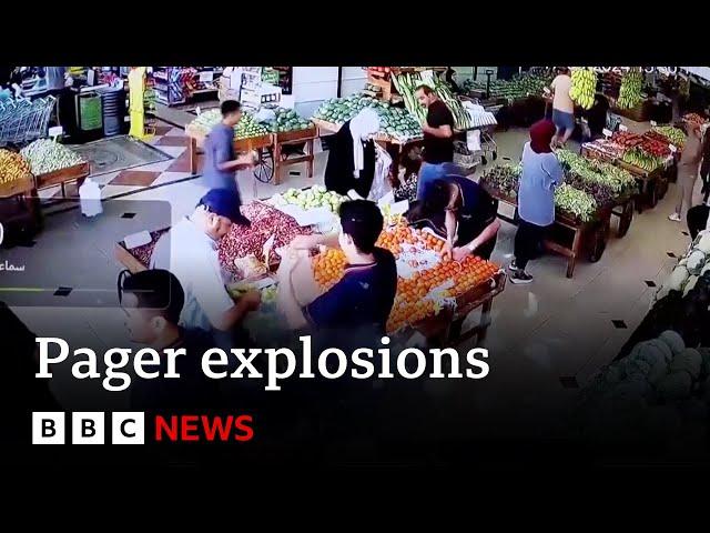 Israel's Mossad spy agency planted explosives in Hezbollah pagers, reports say | BBC News