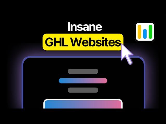 Build Beautiful GoHighLevel Websites (Crazy Custom Effects)