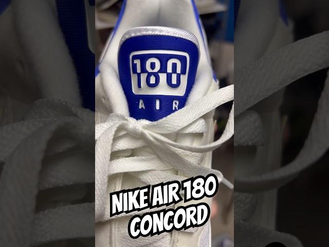 PERFECTION - NIKE AIR 180 CONCORD! Let me know what you think of these classics.