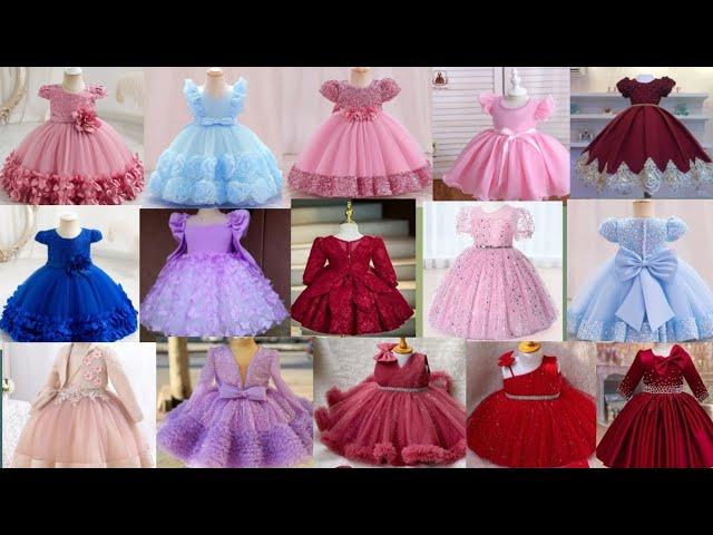 Stylish & Beautiful Baby Girls Frocks Designs for wedding /party wear baby frock design/ Kids Frocks