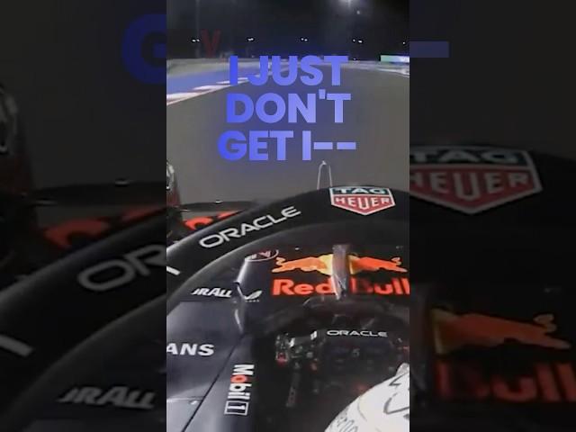 Max Verstappen’s radio button is stuck. [Voiceover + Edit]—#maxverstappen #verstappen #f1
