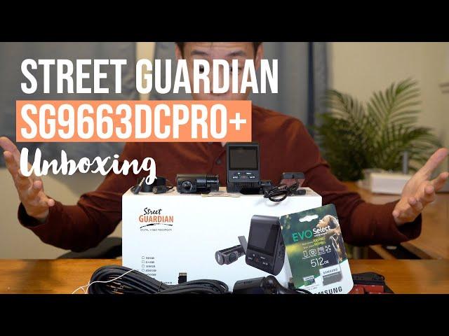 Street Guardian SG9663DCPRO+ Dash Cam Unboxing