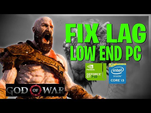 Fix lag God Of War on low end pc | Boost fps and increase performance