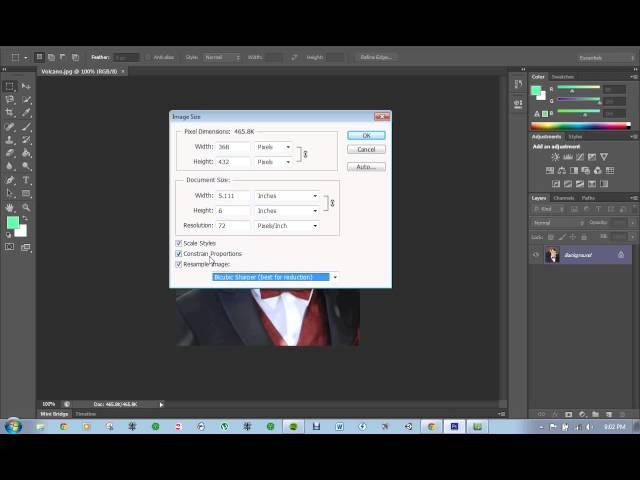 How To Reduce Image Size without Losing Image Quality in Photoshop