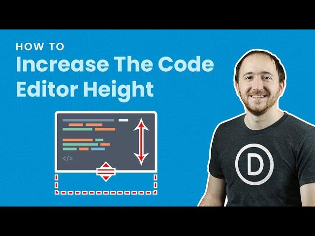 How To Increase The Height Of The Divi Code Editors