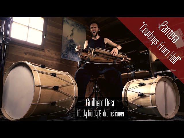 Pantera "Cowboys From Hell" - hurdy gurdy & drums cover - Guilhem Desq
