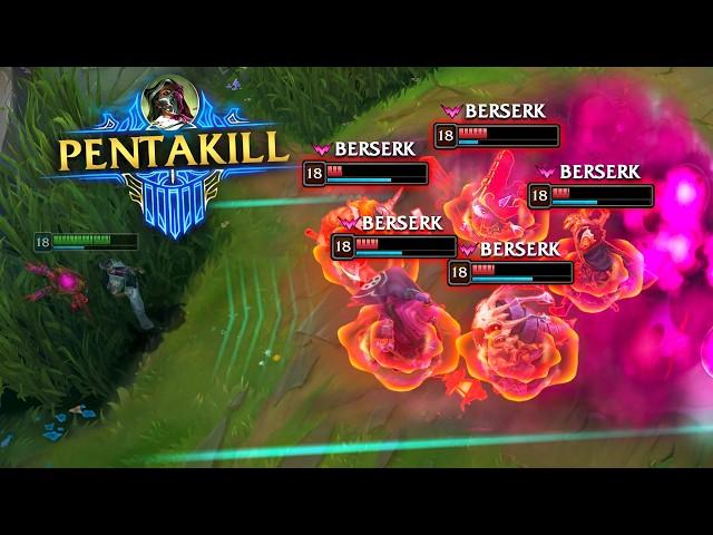 40 SATISFYING PENTAKILLS IN LEAGUE OF LEGENDS