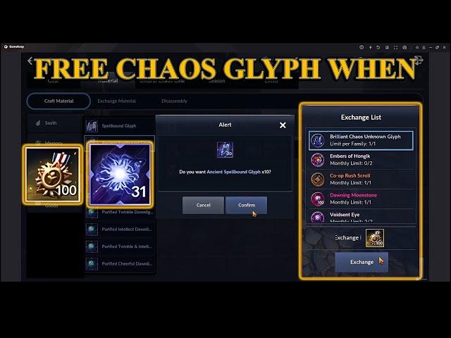 Black Desert Mobile | 2 Chaos Glyph in 1 Day