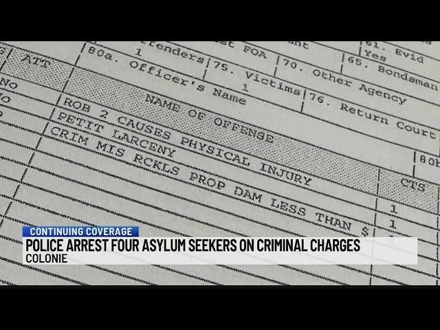 Police arrest four asylum seekers on criminal charges