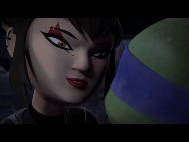 Tmnt 2012/Season 2 |Leo & Karai Moments|(Romance)