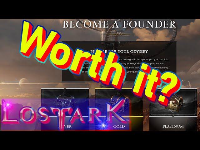 Lost ARK EU&NA Founder Packs Explained! Values, cosmetics and breakdown