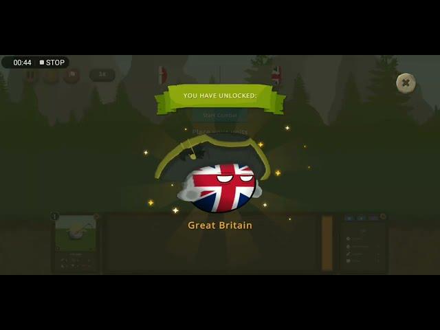 how to get great Britain in countryballs at War!