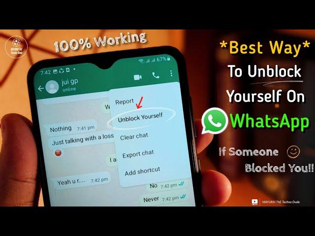 How To Unblock Yourself On WhatsApp If Someone Blocked You In 2024 [Best Way]