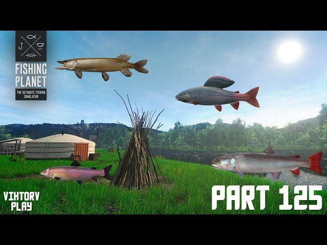 Fishing Planet  Прохождение #125 долгожданная Монголия. Мастерство река Сэлэнгэ, ловля на мышь