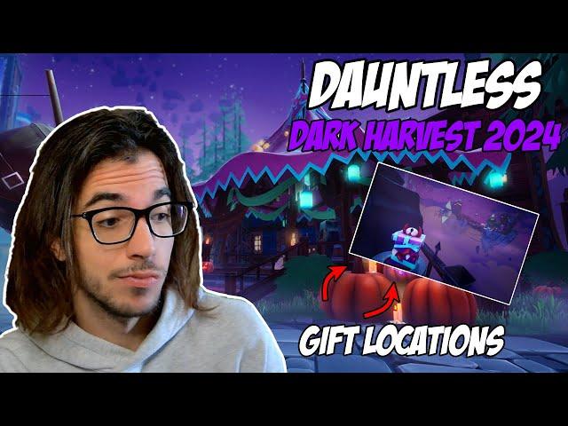 DAUNTLESS DARK HARVEST 2024 - Unseen Gift Locations, Event Shop And Event Hunt