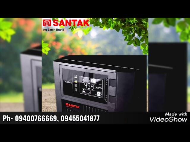 SANTAK CASTLE C1KS/900W with 12V/ 120Ah Battery 2PCS installation