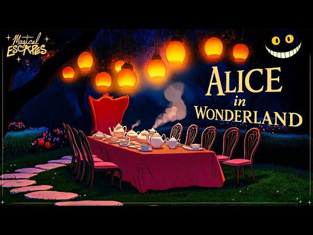 Alice in Wonderland – Tea Party Ambience – Whimsical Music & Fantasy Sounds | Relax, Study, Sleep