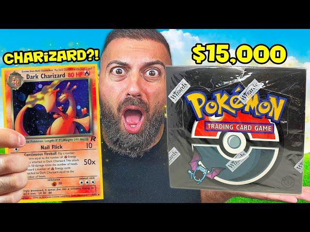 Unboxing My $15,000 Team Rocket Pokemon Cards!