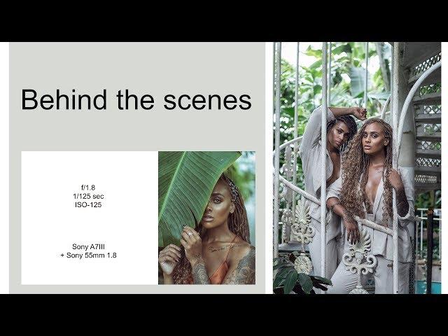 Natural Light Photography Behind The Scenes | How I Shoot Editorial Fashion & Portraits