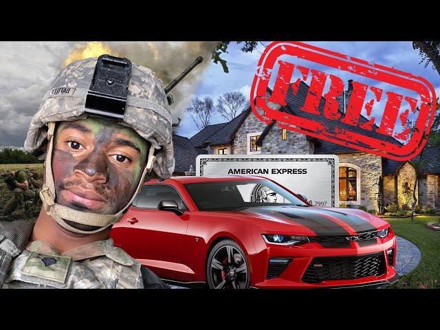 All The Free Stuff You Get By Joining The Military