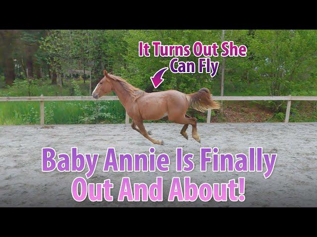 Baby Annie's First Time Out And About With The Girls!